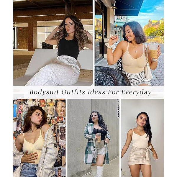 🎀💃 Seamless Tummy Control Bodysuit | Instant Snatched Waist & Full Body Sculpting | Breathable Invisible Shapewear for Dresses & Everyday 🌟 #BodyConfidence #ShapewearGoals
