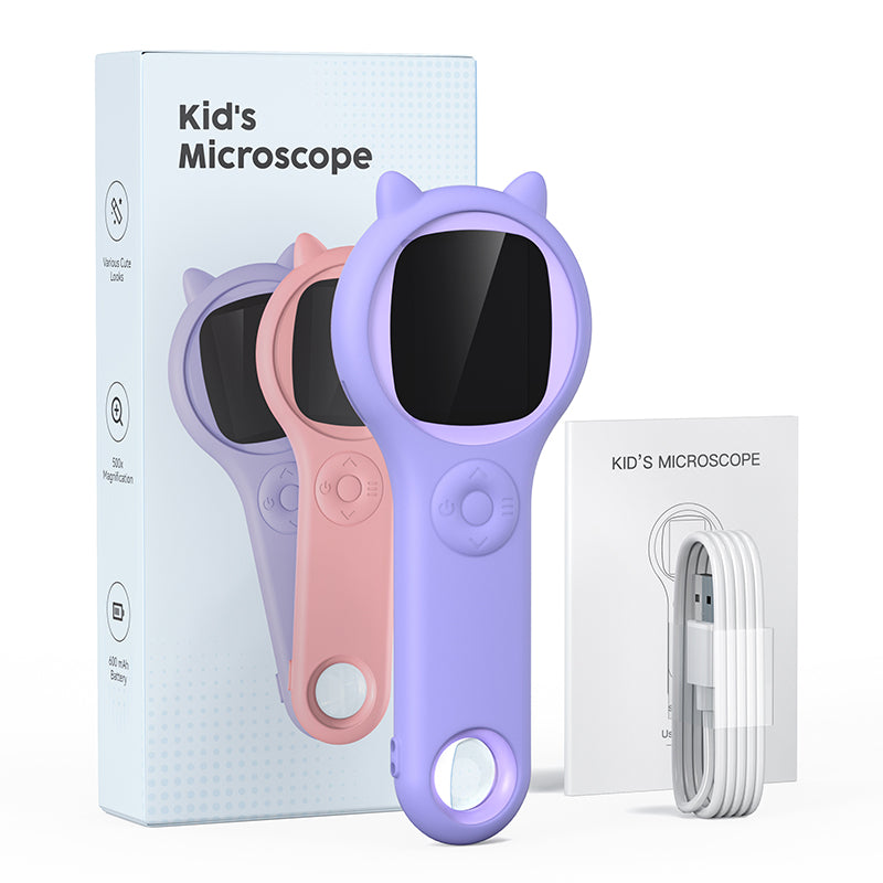 500X Zoom Kids Microscope ✨ 2