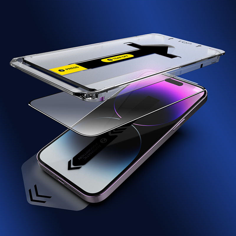 3-Pack iPhone 15 Pro Max Screen Protectors ✨ Auto-Dust Removal & Bubble-Free 💥 Dynamic Island Fit + HD Clarity 🌟 1-Tap Foolproof Install 🔥 #iPhoneHacks #TikTokMadeMeBuyIt