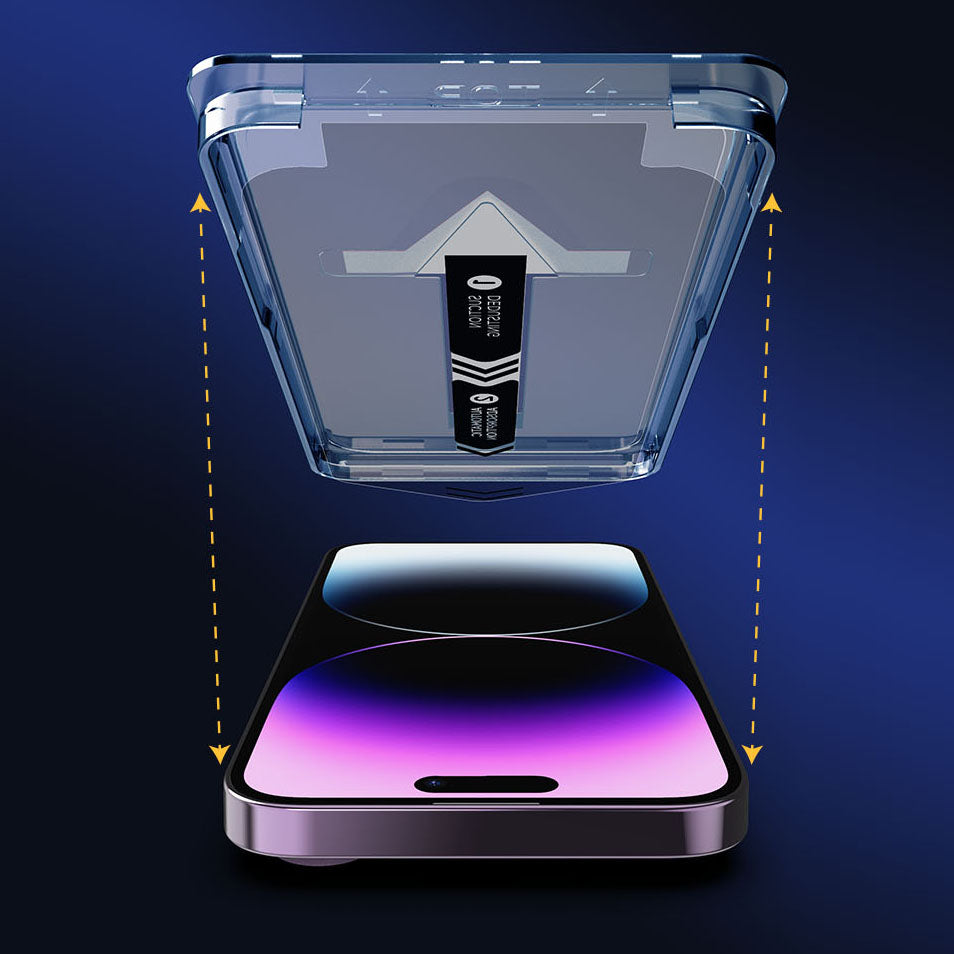 3-Pack iPhone 15 Pro Max Screen Protectors ✨ Auto-Dust Removal & Bubble-Free 💥 Dynamic Island Fit + HD Clarity 🌟 1-Tap Foolproof Install 🔥 #iPhoneHacks #TikTokMadeMeBuyIt
