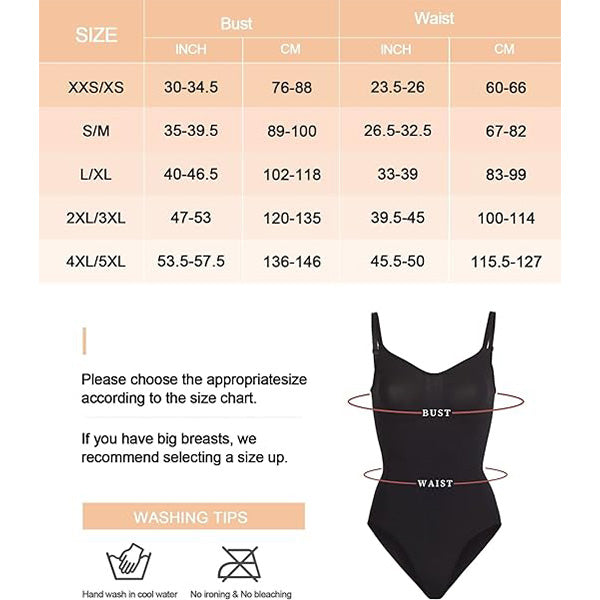 🎀💃 Seamless Tummy Control Bodysuit | Instant Snatched Waist & Full Body Sculpting | Breathable Invisible Shapewear for Dresses & Everyday 🌟 #BodyConfidence #ShapewearGoals