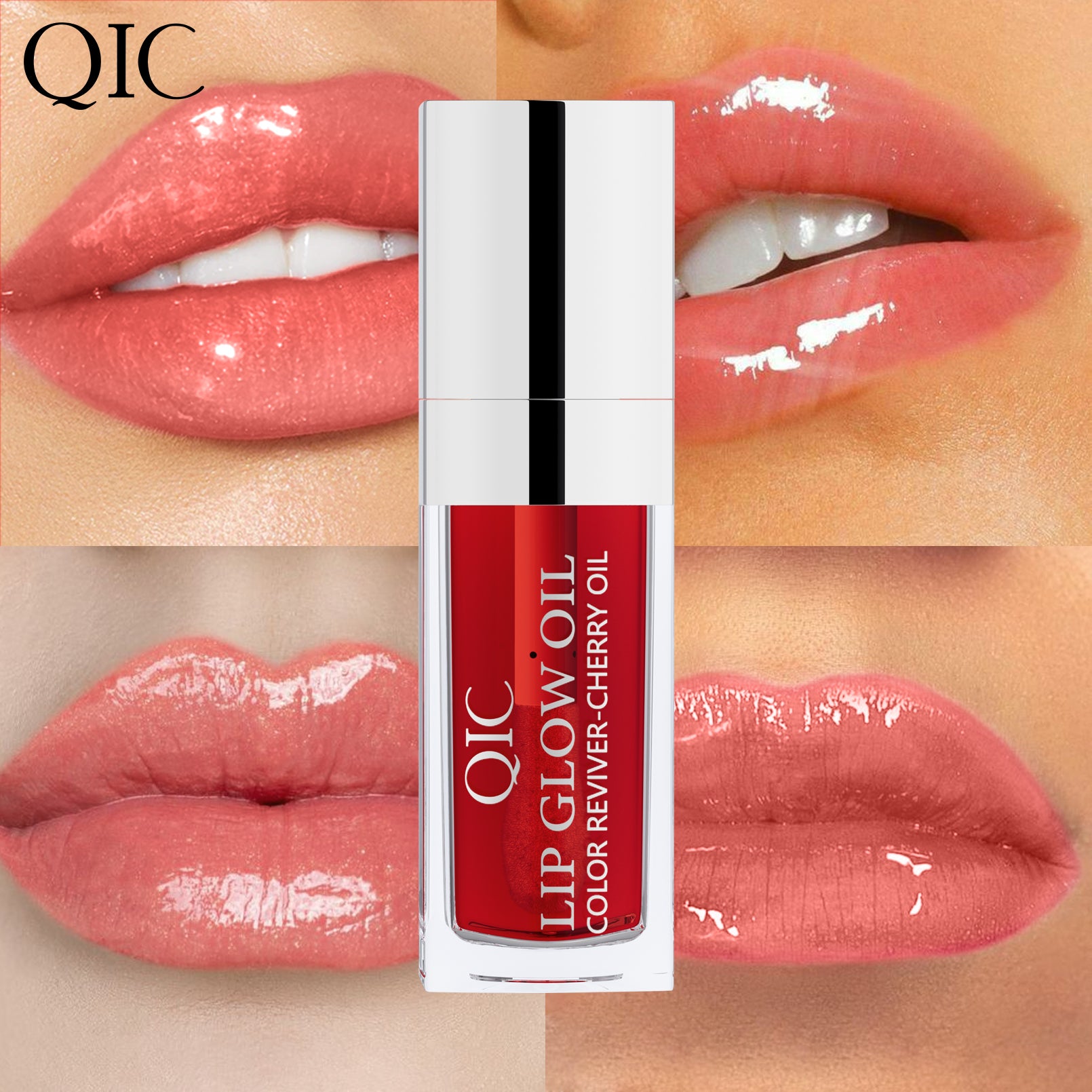 GlowTint Lip Oil ✨ Hydrating Plumping Treatment! 💋 24H Moisture Boost + Lip Line Smoothing 🌟 Glass-Like #JuicyLips #LipCareHack