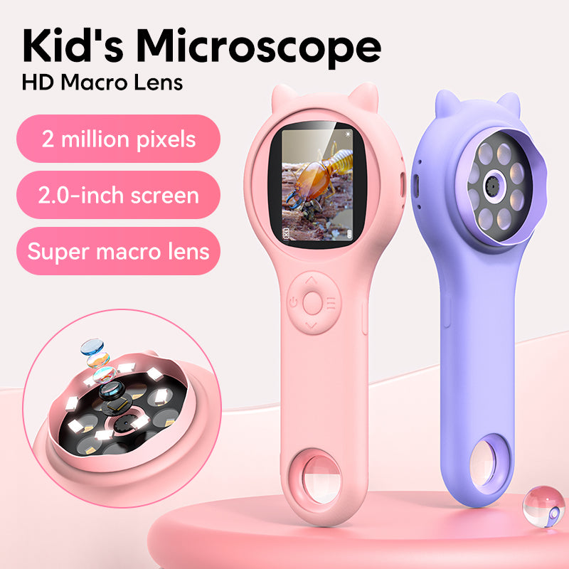 500X Zoom Kids Microscope ✨ 2