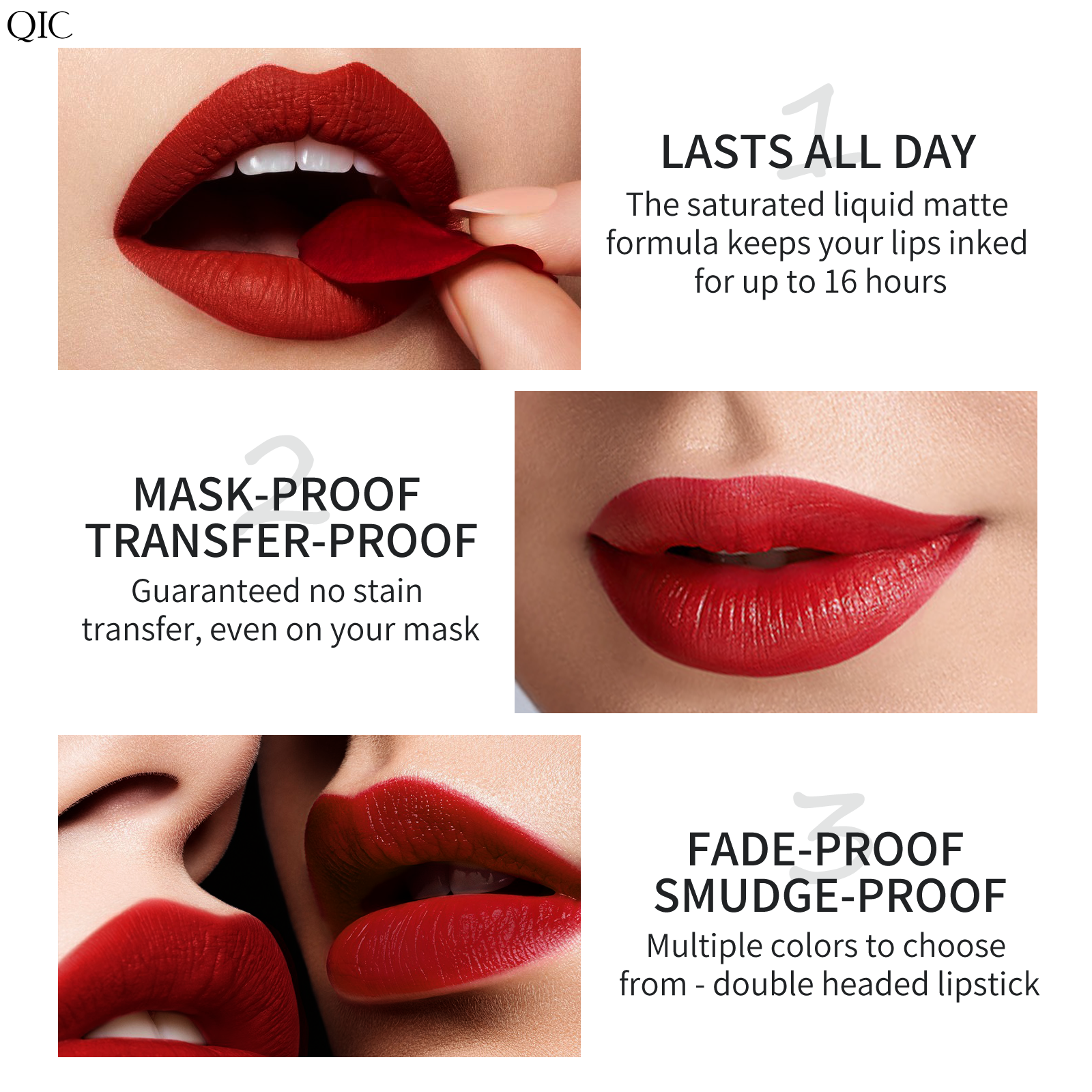 2-in-1 Dual-Ended Lipstick & Liner ✨ Matte Waterproof & Transfer-Proof! 💋 24H Non-Smudge Lip Combo 🌟 Kiss-Proof #LipHack #MatteLip #AllDayWear
