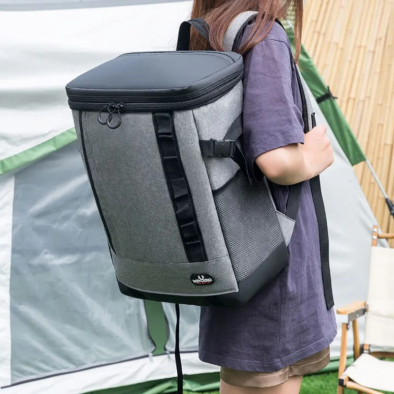 ❄️🔥 Insulated Cooler Backpack 20L | Waterproof & Leak Proof⚡72-Hour Ice Retention🌟Camping Beach Fishing Must-Have【Adventure-Ready for Men & Women】