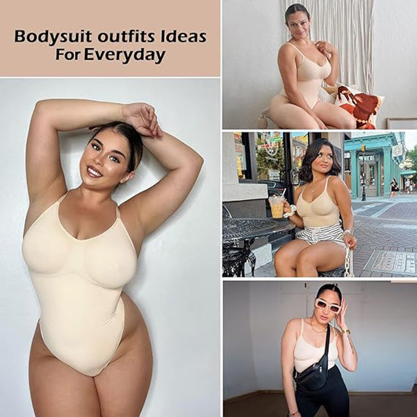 🎀💃 Seamless Tummy Control Bodysuit | Instant Snatched Waist & Full Body Sculpting | Breathable Invisible Shapewear for Dresses & Everyday 🌟 #BodyConfidence #ShapewearGoals
