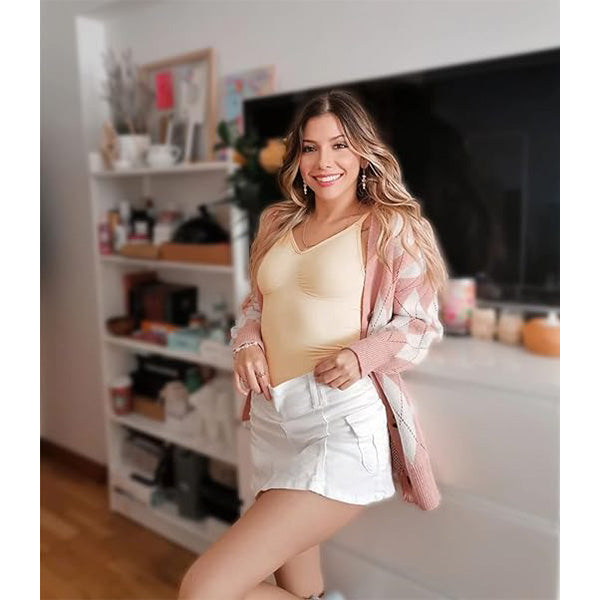 🎀💃 Seamless Tummy Control Bodysuit | Instant Snatched Waist & Full Body Sculpting | Breathable Invisible Shapewear for Dresses & Everyday 🌟 #BodyConfidence #ShapewearGoals