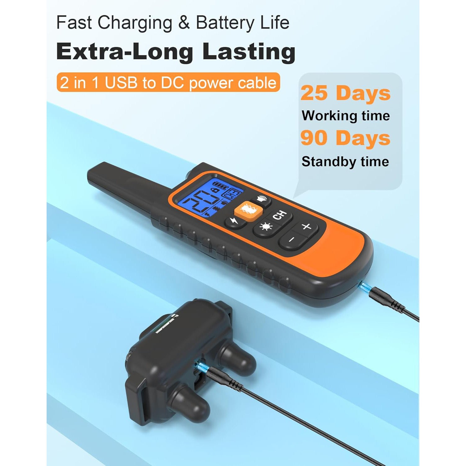 🔥Viral Dog Training Collar! Bite-Proof Security Lock⚡3 Modes for 8-120lbs Pups💧Waterproof & Rechargeable【3300FT Range】TikTok's #1 Bestseller!