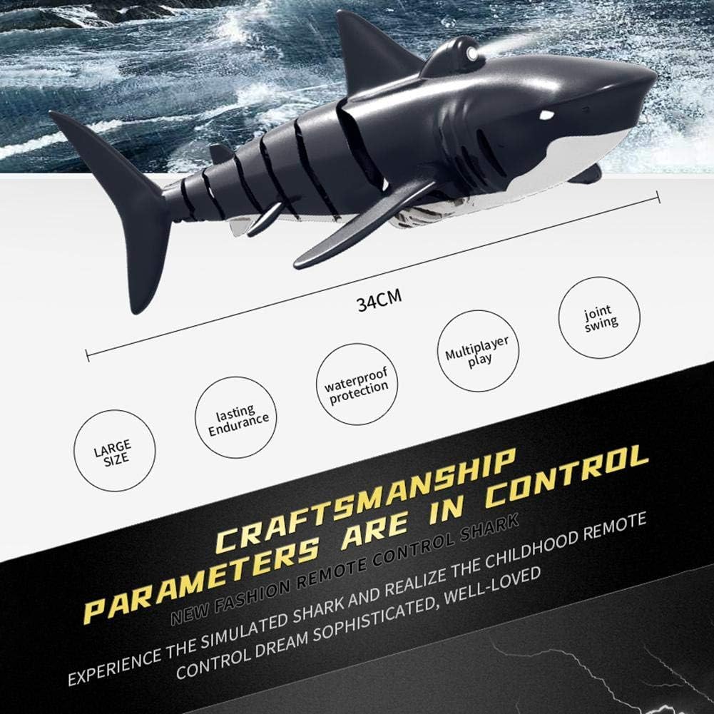 RC Shark Toy with Realistic Swim ✨ 2.4G Waterproof Pool Drone 💦 1:18 Scale + 2x Battery Life 🌟 Crash-Proof Fun for Kids 6+ 🔥 #PoolToys #TikTokMadeMeBuyIt
