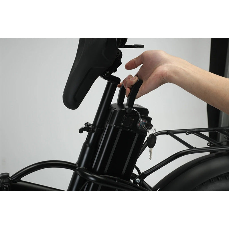 🚀 Folding Electric Bike 350W | 48V10AH Removable Battery⚡20