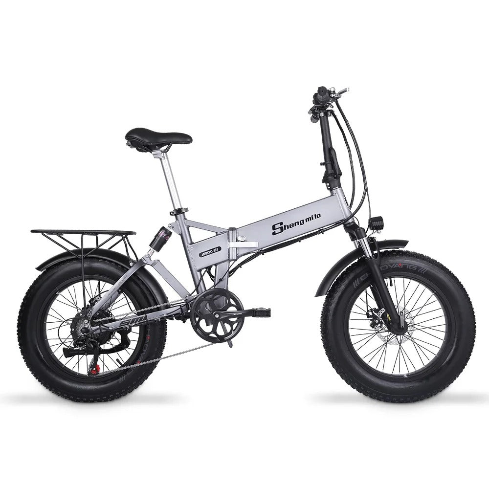 💥 1000W Peak Electric Bike for Adults | 25MPH & 38-Mile Range⚡614WH Removable Battery🏍️20x4
