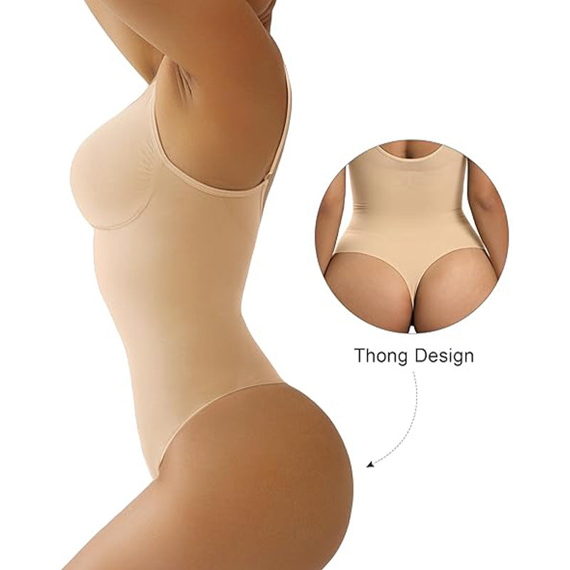 🎀💃 Seamless Tummy Control Bodysuit | Instant Snatched Waist & Full Body Sculpting | Breathable Invisible Shapewear for Dresses & Everyday 🌟 #BodyConfidence #ShapewearGoals