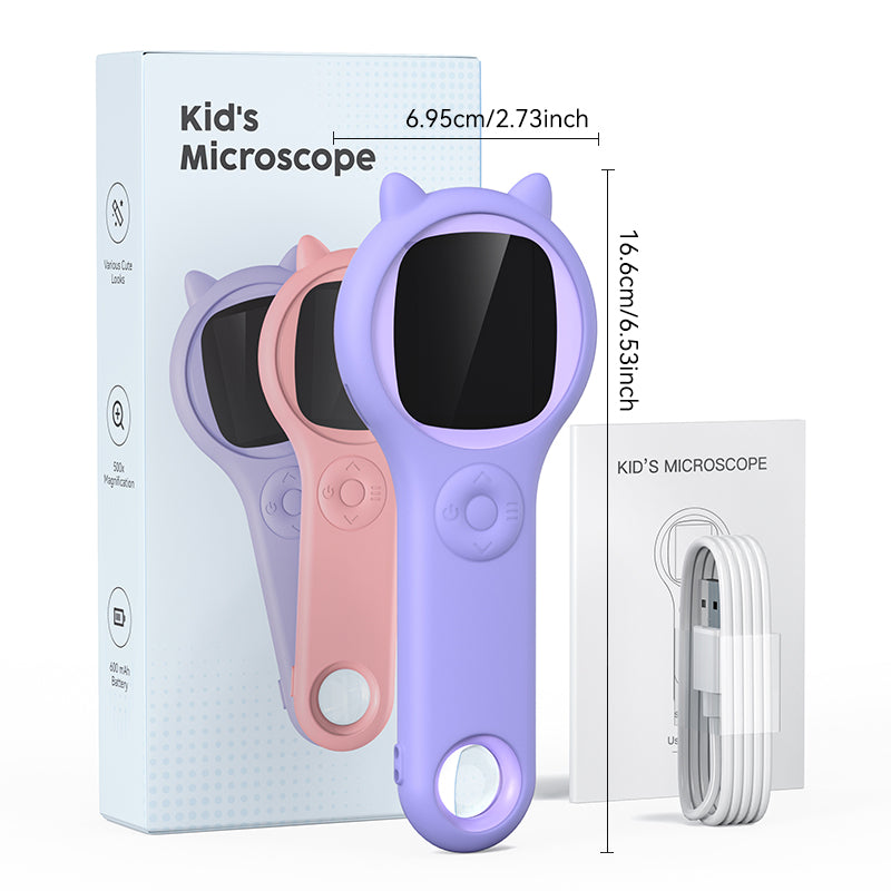 500X Zoom Kids Microscope ✨ 2
