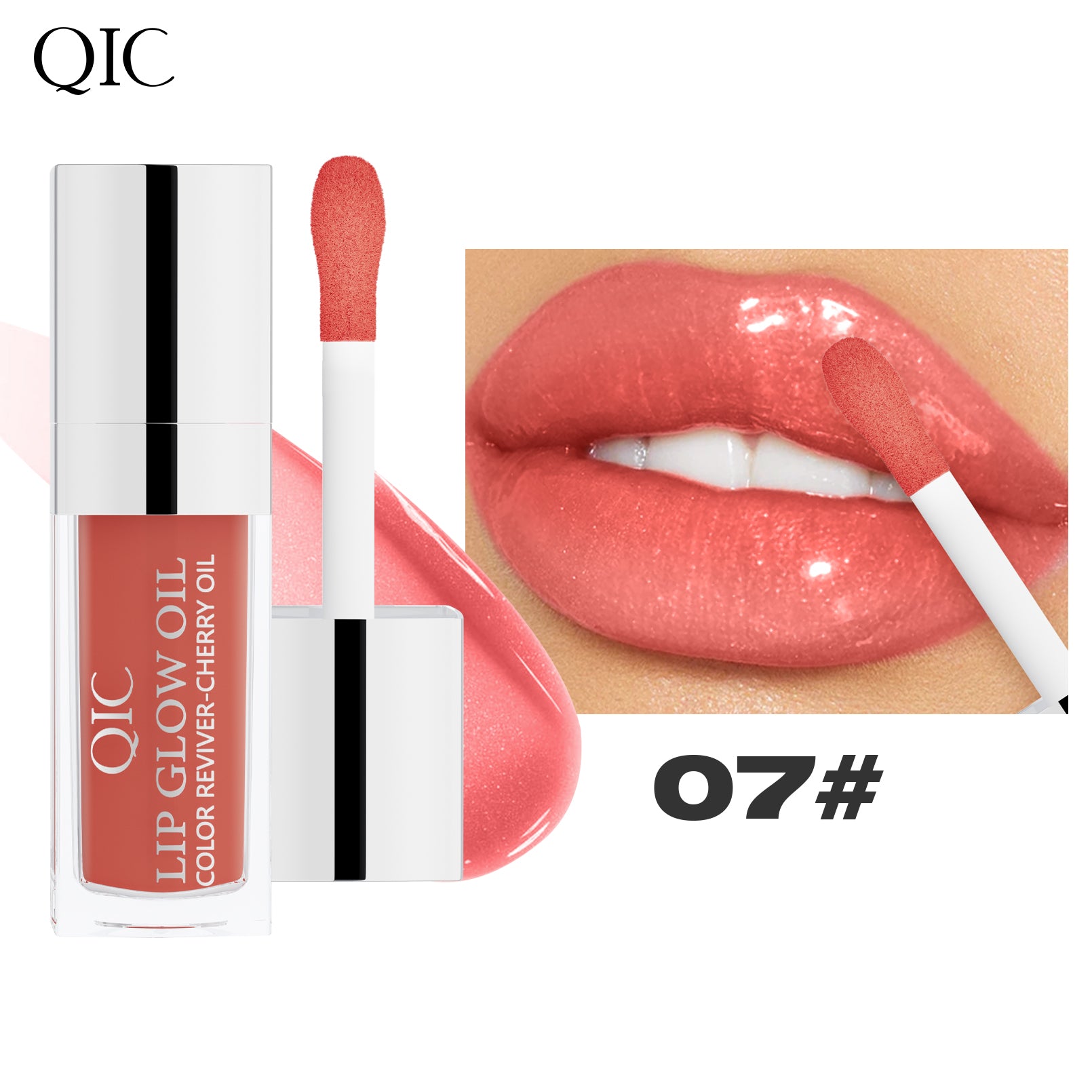 GlowTint Lip Oil ✨ Hydrating Plumping Treatment! 💋 24H Moisture Boost + Lip Line Smoothing 🌟 Glass-Like #JuicyLips #LipCareHack